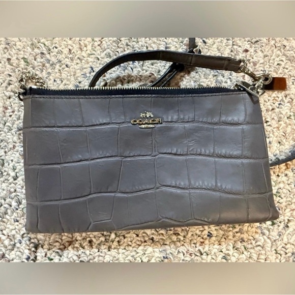 Dark Grey Coach Crossbody Bag - Picture 11 of 11